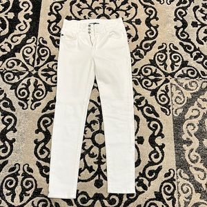 White High Rise KanCan Skinny Jeans Size 9/28